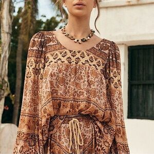 SPELL Lovers Shine Blouse, NEW